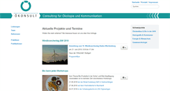 Desktop Screenshot of cms.oekonsult-stuttgart.de